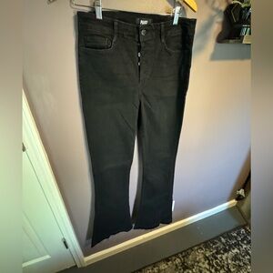 Brand New PAIGE Black Flare Jeans. Size 30.
